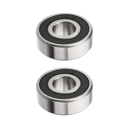 2PCS-6015-2RS-Deep-Groove-Ball-Bearing-75X115X20mm-IDxODxTHK-