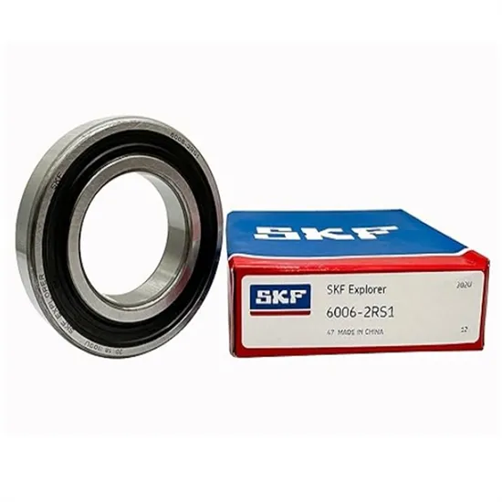6006-2RS-2z-C3-30X55X13mm-Pressed-Steel-Cage-Deep-Groove-Ball-Bearings