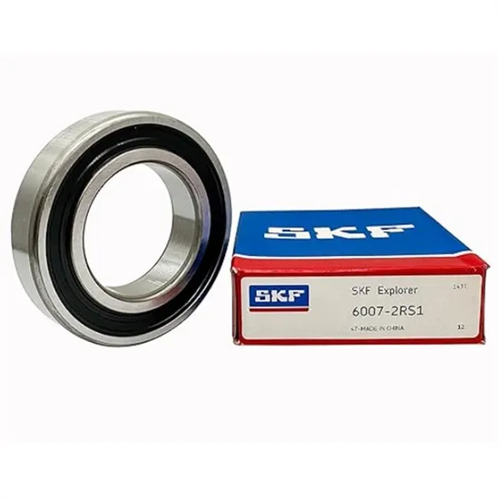 6007-2RS-35X62X14mm-Double-Rubber-Sealed-Pressed-Steel-Cage-Bearings