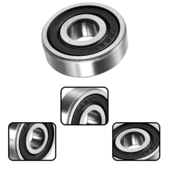 6200 2RS Deep Groove Ball Bearing 10x30x9mm Double Rubber Sealed offers smooth rotation, dust resistance. Ideal for motors, machinery. Durable, low friction, reliable performance in industrial applications.