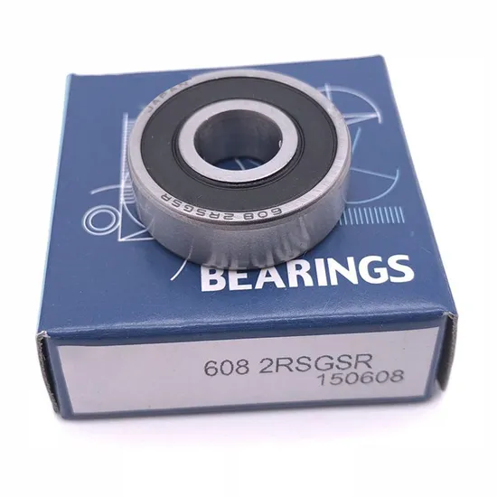 6202-2RSH Low Noise Deep Groove Ball Bearing High Speed