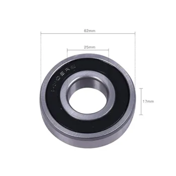 6305 2RS Zz Deep Groove Ball Bearings 25x62x17mm Z4 Chrome Steel 2PCS high precision durable for machinery automotive high speed applications smooth rotation long service life