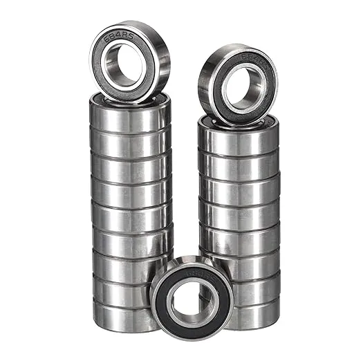 684-2RS Deep Groove Ball Bearings 4x9x4mm Sealed Chrome Steel offer smooth rotation, corrosion resistance, ideal for small machinery, precision tools, ensuring long-lasting performance in tight spaces.