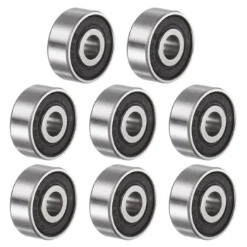 624-2RS Deep Groove Ball Bearing 4x13x5mm Chrome Steel Z4 Sealed high precision low noise for motors pumps machines corrosion resistant long lasting performance