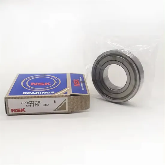 NSK 6206 Deep Groove Ball Bearing Factory Price ZZ DDU C3 high precision durable for machinery automotive industrial applications reliable performance cost effective solution