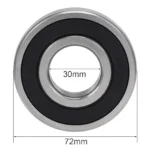 Motor Bearing 6200-6207 6300-6308 Deep Groove Ball Zju Good Price. High-quality deep groove ball bearings for motors, reliable performance, suitable for various machinery, offered at competitive prices.