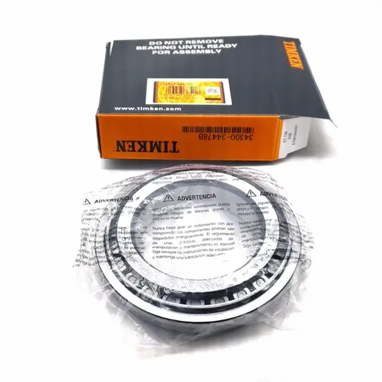 High Quality Timken Tapered Roller Bearing 34300-34478b Factory Price offers durable performance for machinery. Precision-engineered, ideal for industrial applications, ensuring smooth operation with cost-effective factory pricing.
