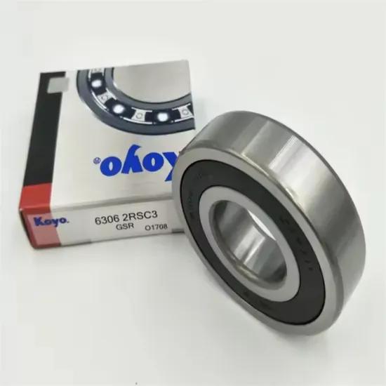 Japan-Koyo-NTN-NSK-Kbc-6306-Deep-Groove-Ball-Bearing-6306-6308-DDU-2RS-Zz-RS-Z-C3