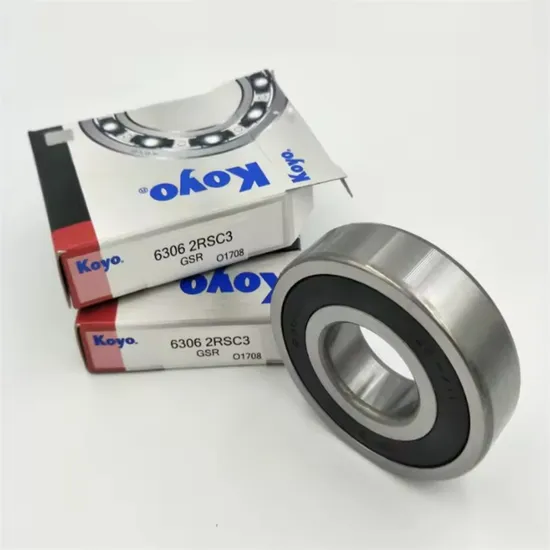 Japan-Koyo-NTN-NSK-Kbc-6306-Deep-Groove-Ball-Bearing-6306-6308-DDU-2RS-Zz-RS-Z-C3