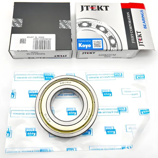 Koyo 6203 6202 6204 Ball Bearing for Electric Fan, Deep Groove, High Speed, Long Life