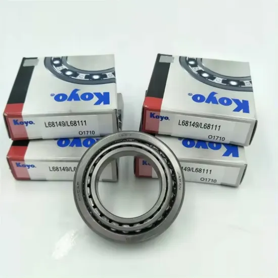 Koyo 68149/10 Taper Roller Bearing L68149/L68110 factory price. High precision, durable for machinery. Reliable performance, ideal for industrial applications. Quality tapered roller bearing at competitive cost.