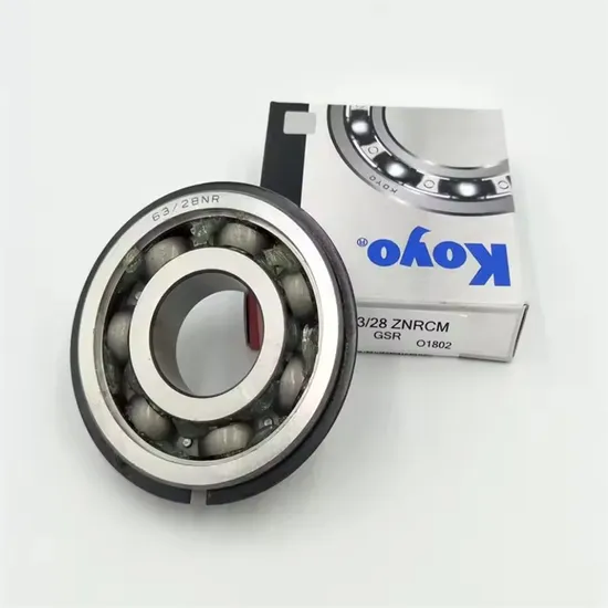 Koyo-NTN-63-28nr-Deep-Groove-Ball-Bearing-62-28-63-28-6206-6308-Znr-Nr-63-28znr-with-Snap-Ring
