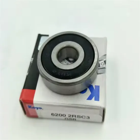 Koyo-NTN-Kbc-6200-2RS-Zz-C3-Japan-Deep-Groove-Ball-Bearing-6201-6202-6203-6205-6205-6206-6207-6208-6209-6210-2RS-Zz-C3