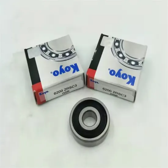 Koyo-NTN-Kbc-6200-2RS-Zz-C3-Japan-Deep-Groove-Ball-Bearing-6201-6202-6203-6205-6205-6206-6207-6208-6209-6210-2RS-Zz-C3