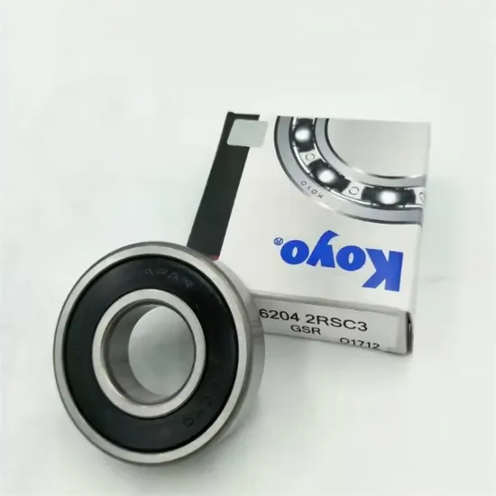 Koyo-NTN-Kbc-6204-2RS-Zz-C3-Japan-Deep-Groove-Ball-Bearing-6201-6202-6203-6205-6205-6206-6207-6208-6209-6210-2RS-Zz-C3