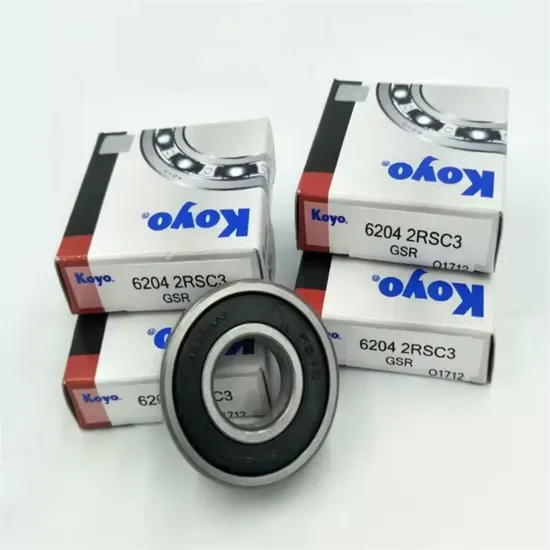 Koyo-NTN-Kbc-6204-2RS-Zz-C3-Japan-Deep-Groove-Ball-Bearing-6201-6202-6203-6205-6205-6206-6207-6208-6209-6210-2RS-Zz-C3