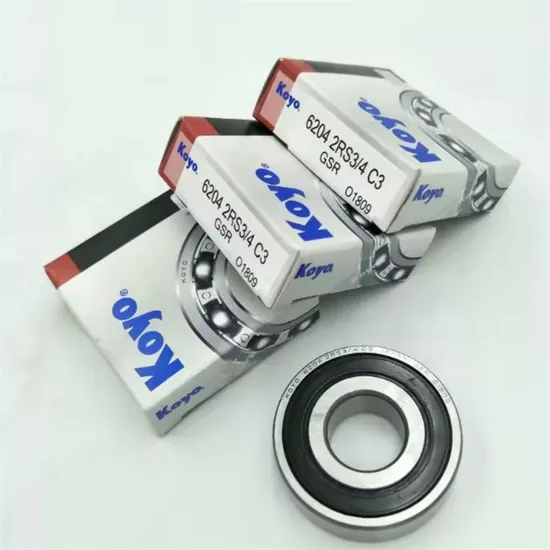 Koyo-NTN-Kbc-6204-2RS-Zz-C3-Japan-Deep-Groove-Ball-Bearing-6201-6202-6203-6205-6205-6206-6207-6208-6209-6210-2RS-Zz-C3