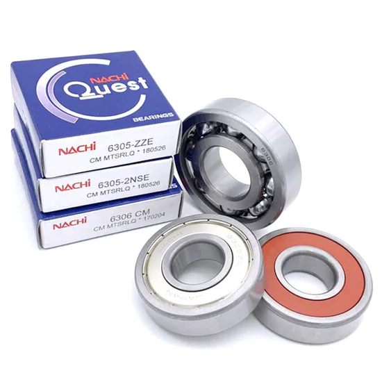 NACHI 6202 Deep Groove Ball Bearing for Agricultural Machinery