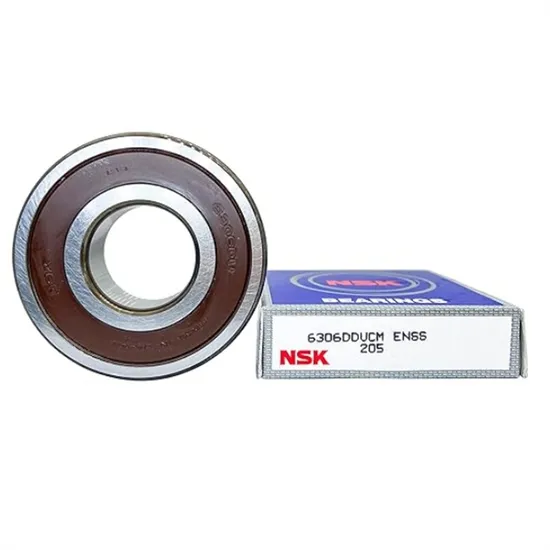 NSK-6306DDU-6306-2RS-30X72X19mm-Pressed-Steel-Cage-Normal-Clearance-Deep-Groove-Ball-Bearings
