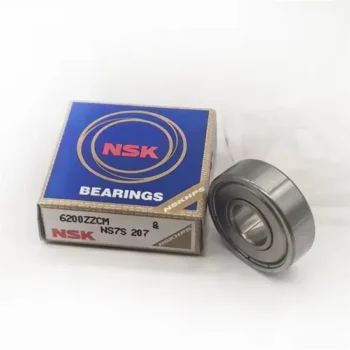 NSK 6200 Zz DDU Deep Groove Ball Bearings Factory Price high-quality bearings with reliable performance suitable for various machinery applications offering long service life and smooth operation at competitive factory prices