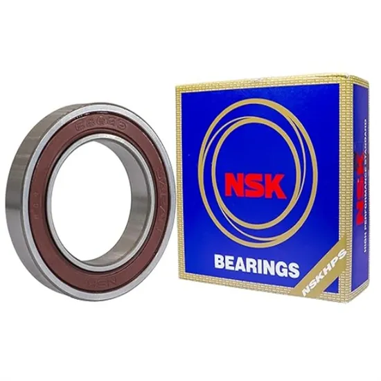NSK 6804 2RS 20X32X7mm Japan Double Seal Ball Bearings Factory Price. High-quality double seal bearings with 20X32X7mm size, suitable for various machinery, offering durability and smooth operation at factory direct prices.
