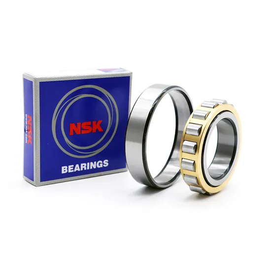 NSK NTN NUP211EM Cylindrical Roller Bearing 55x100x25mm High Load Capacity