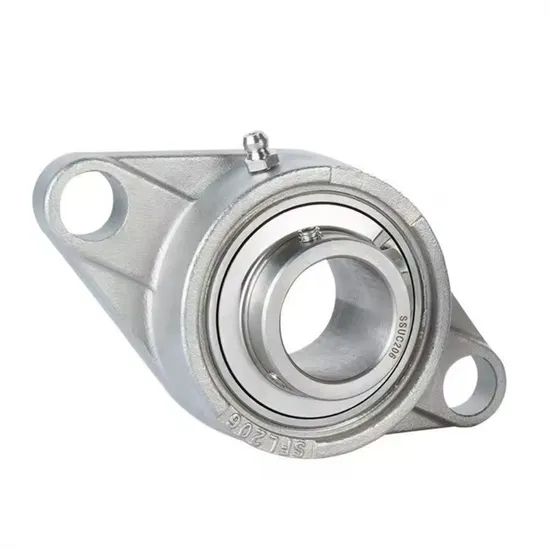 Sblf204 Two-Bot Stainless Steel Pillow Block Bearing Factory Price. Durable stainless steel construction, reliable support for machinery. Ideal for industrial, agricultural applications. High quality at factory direct price.