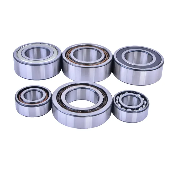 Double Row Angular Contact Ball Bearings 7205B PP Food Machinery