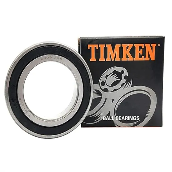 Timken 6009 2RS C3 Deep Groove Ball Bearings 45X75X16mm Factory Price. High-quality, durable bearings with sealing, ideal for machinery. Reliable performance, factory-direct pricing for cost savings.