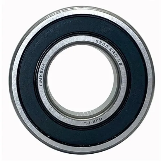 Timken-6205-2rsc3-6205-2RS-C3-Double-Rubber-Seal-Bearings-25X52X15mm-Pre-Lubricated-and-Stable-Performance-and-Cost-Effective-Deep-Groove-Ball-Bearing