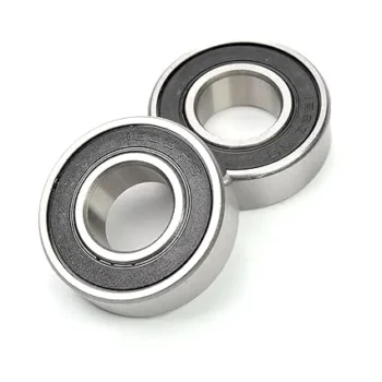 6016-2RS Deep Groove Ball Bearings 2PCS Double Sealed Steel high-quality bearings with double seal for durability suitable for various machinery applications ensuring smooth operation and long service life