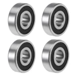Zju Bearing 6303-2RS Double Rubber Seal Bearings 17X47X14mm, Pre-Lubricated and Stable Performance and Cost Effective, Deep Groove Ball Bearings - Deep Groove Ball Bearing